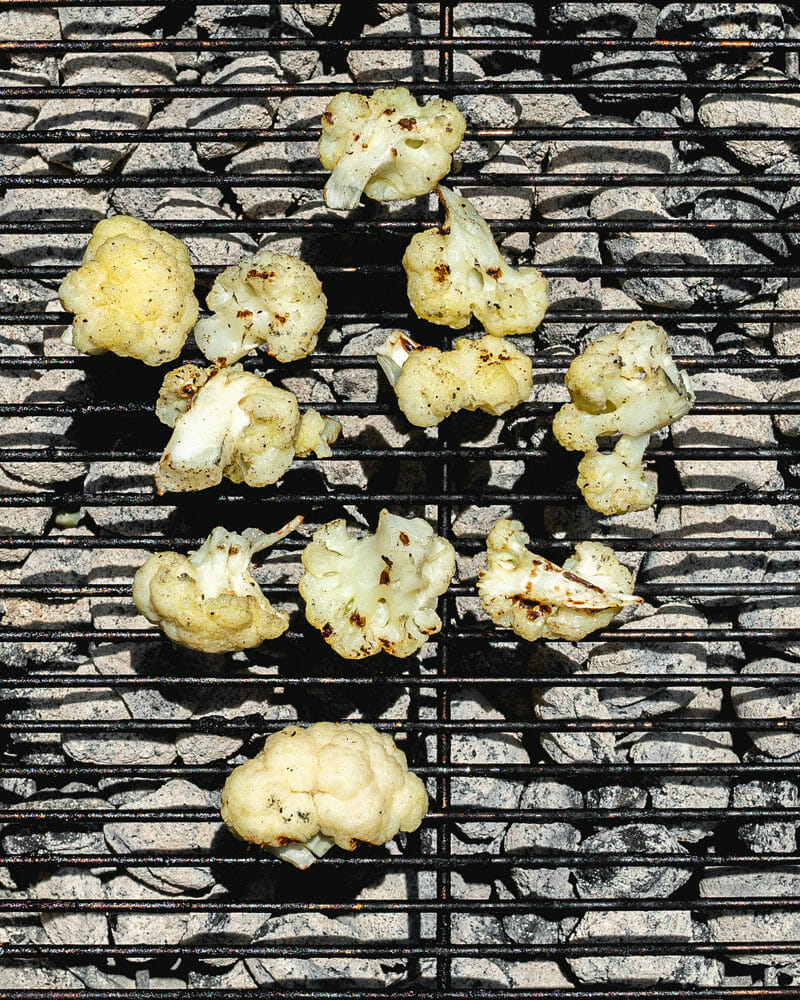 How to grill cauliflower