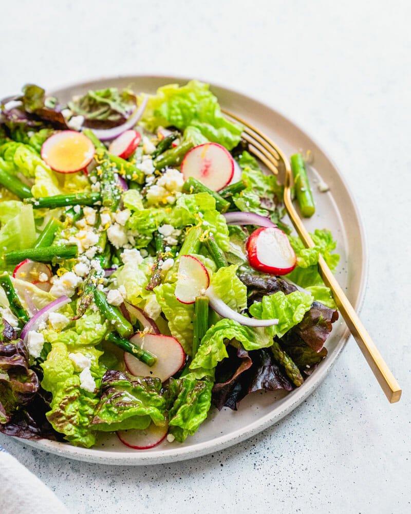 Asparagus salad
