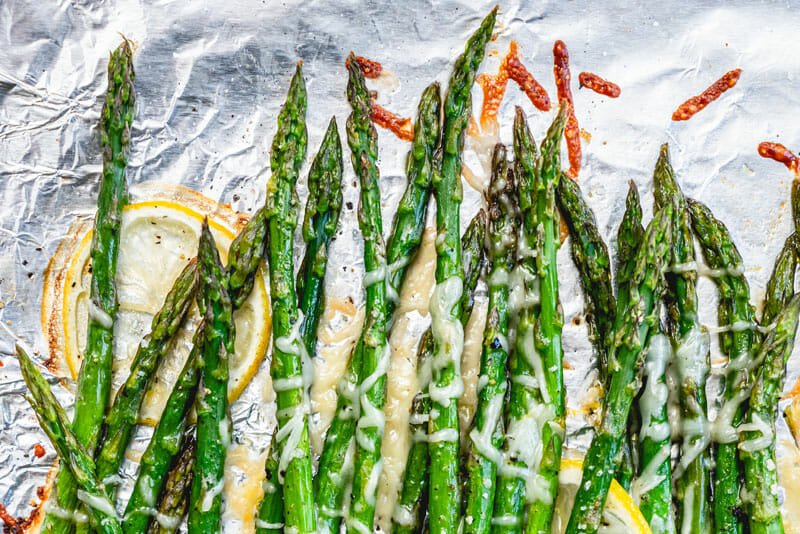 Asparagus in the oven