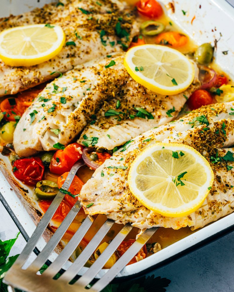 Recipe for baked fish