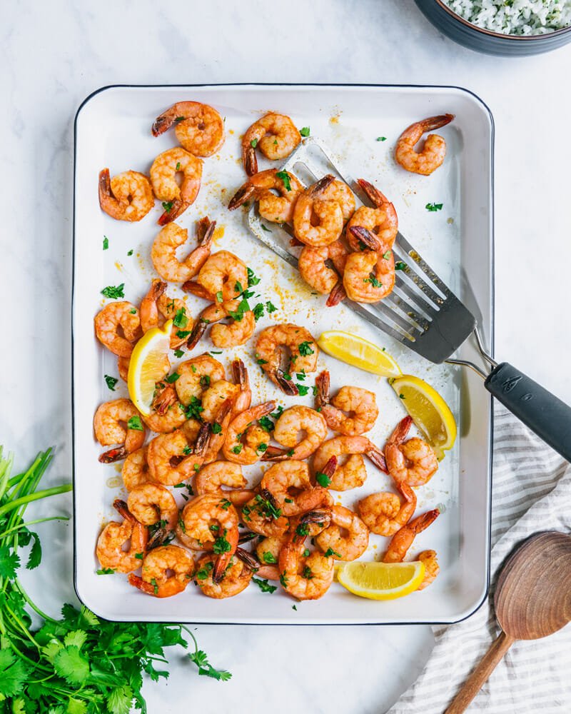 Recipe for baked shrimp