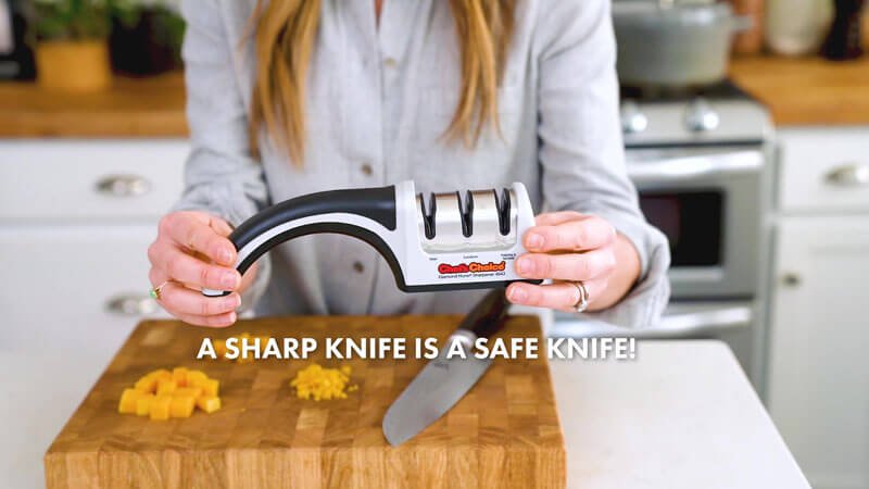 Basic Knife Skills |  sharpener