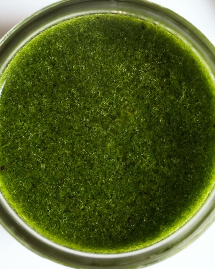 basil oil drizzle |  Use of basil oil