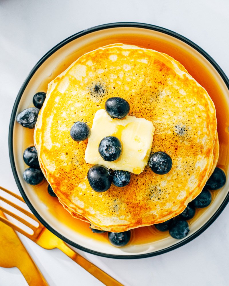 Recipe blueberry pancakes