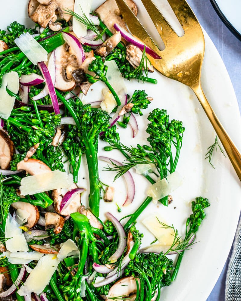 How to make broccolini salad