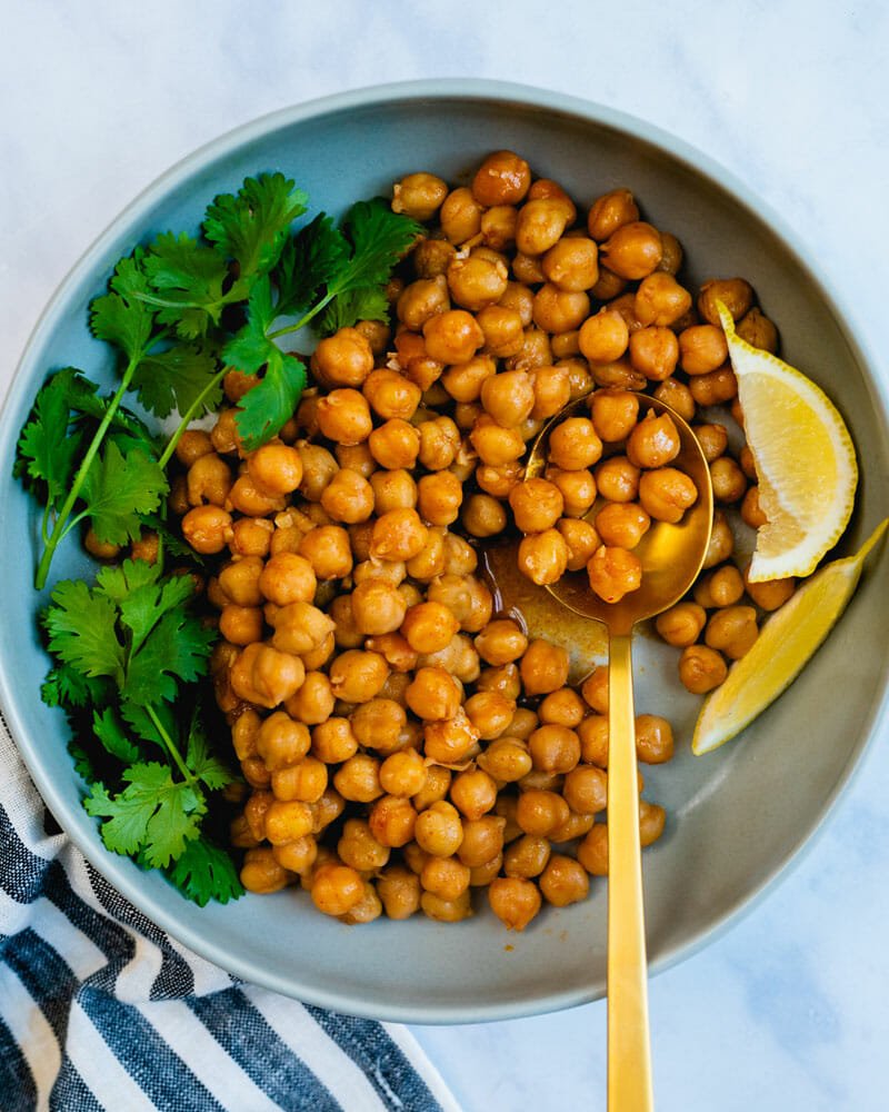 Recipe for canned chickpeas