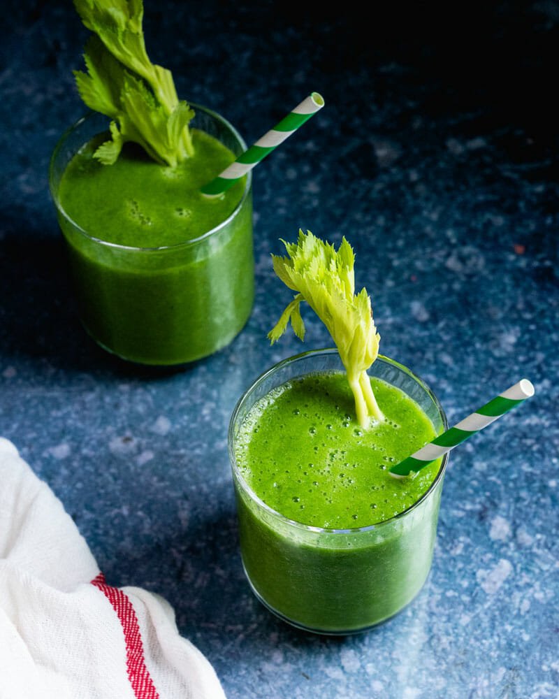How to make a celery smoothie