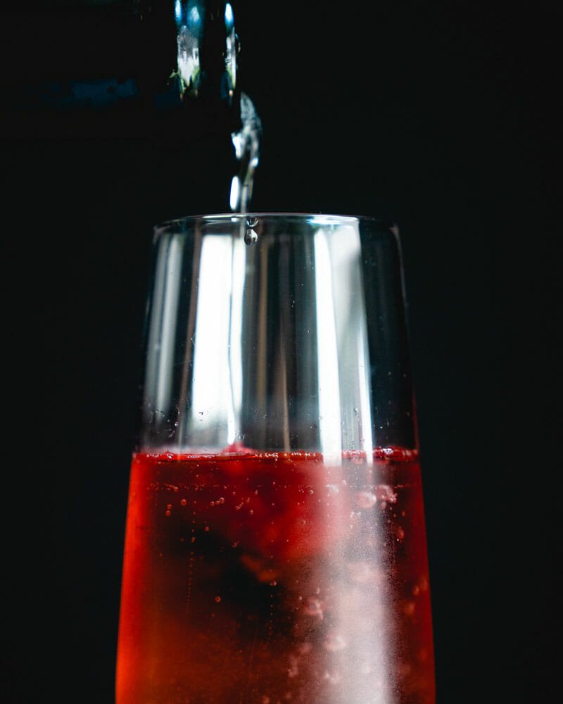 Chambord cocktail