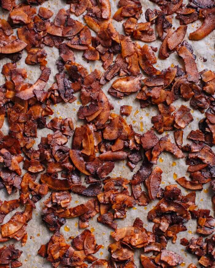 Coconut Bacon Recipe |  A couple is cooking