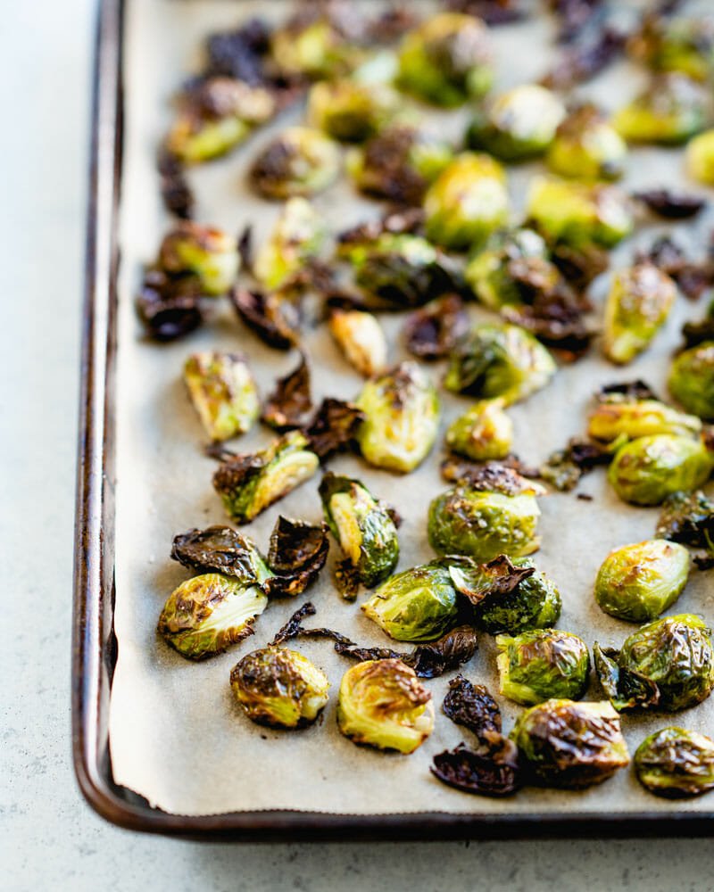 Spicy Brussels sprouts