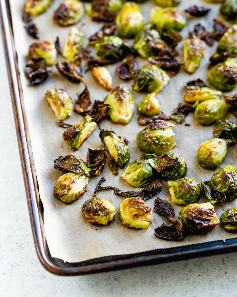 Crunchy Brussels sprouts