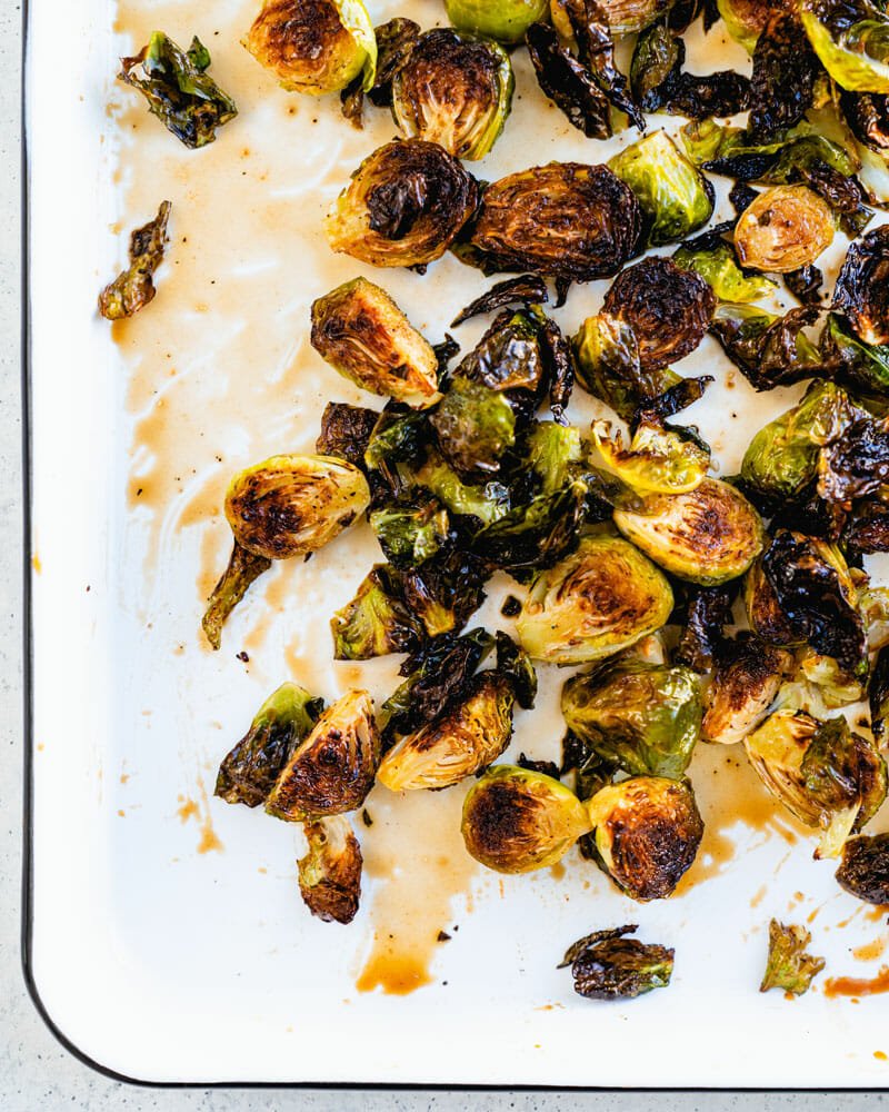 Spicy Brussels sprouts