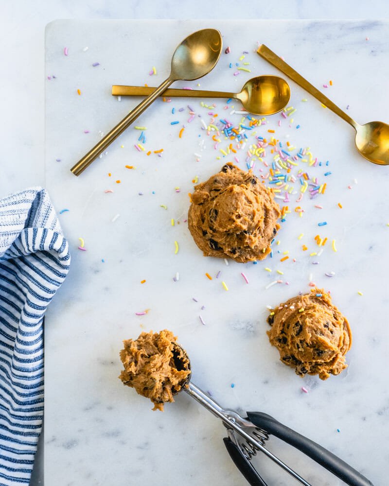 Recipe for edible cookie dough