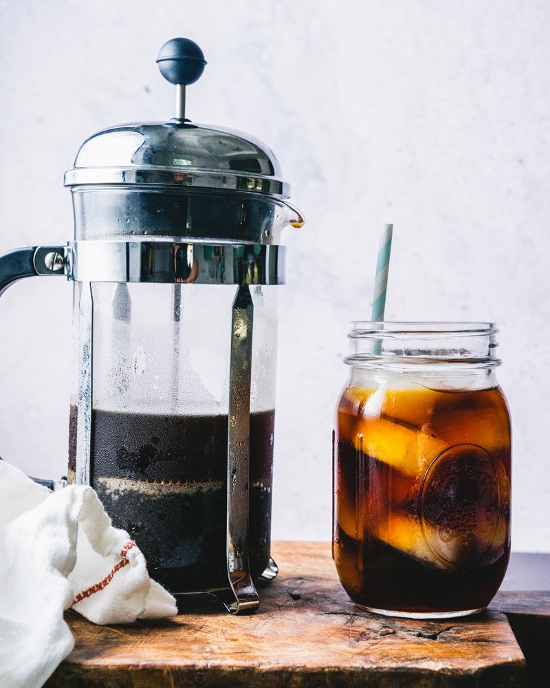 Cold brew from the French press