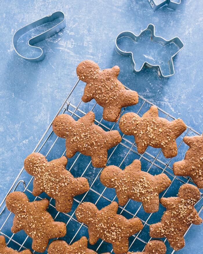 Chewy Gingerbread Cookies |  gingerbread recipe