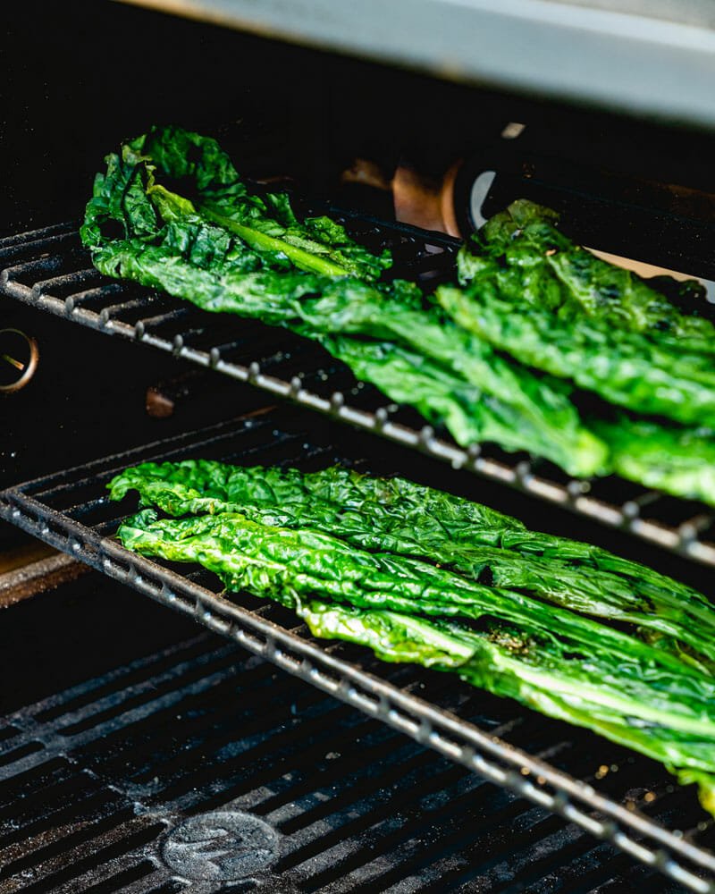 How to grill kale
