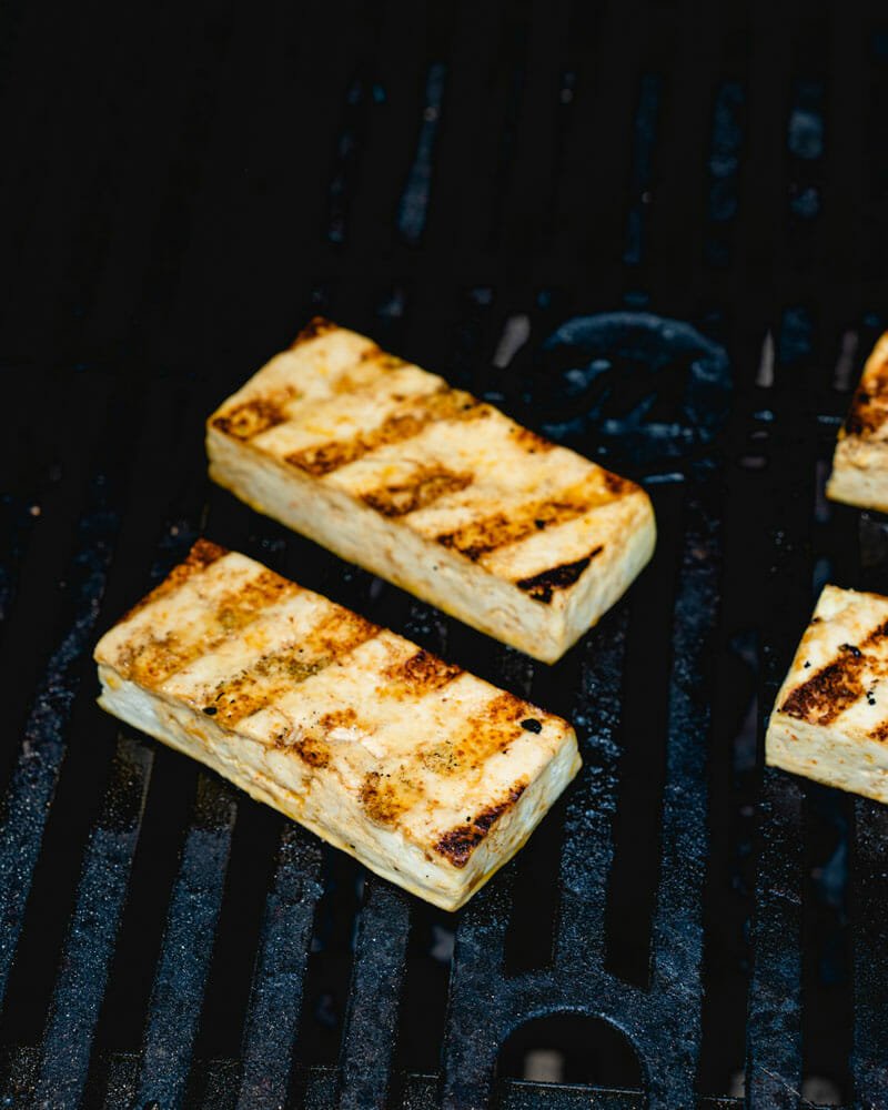 How to grill tofu