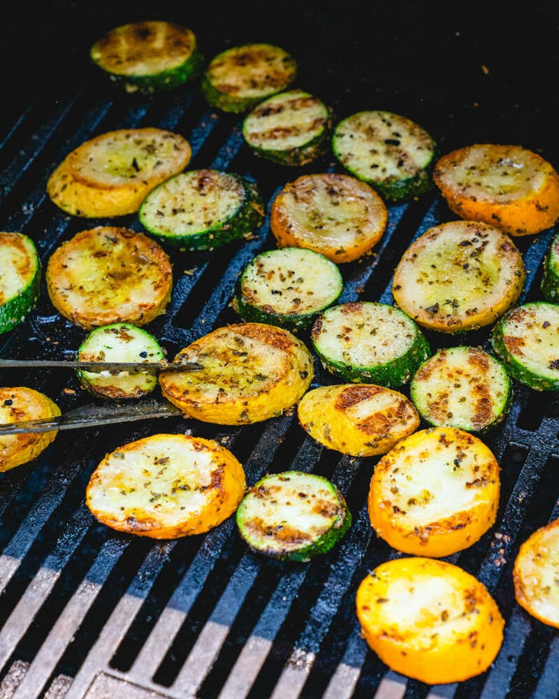 How to grill zucchini and squash