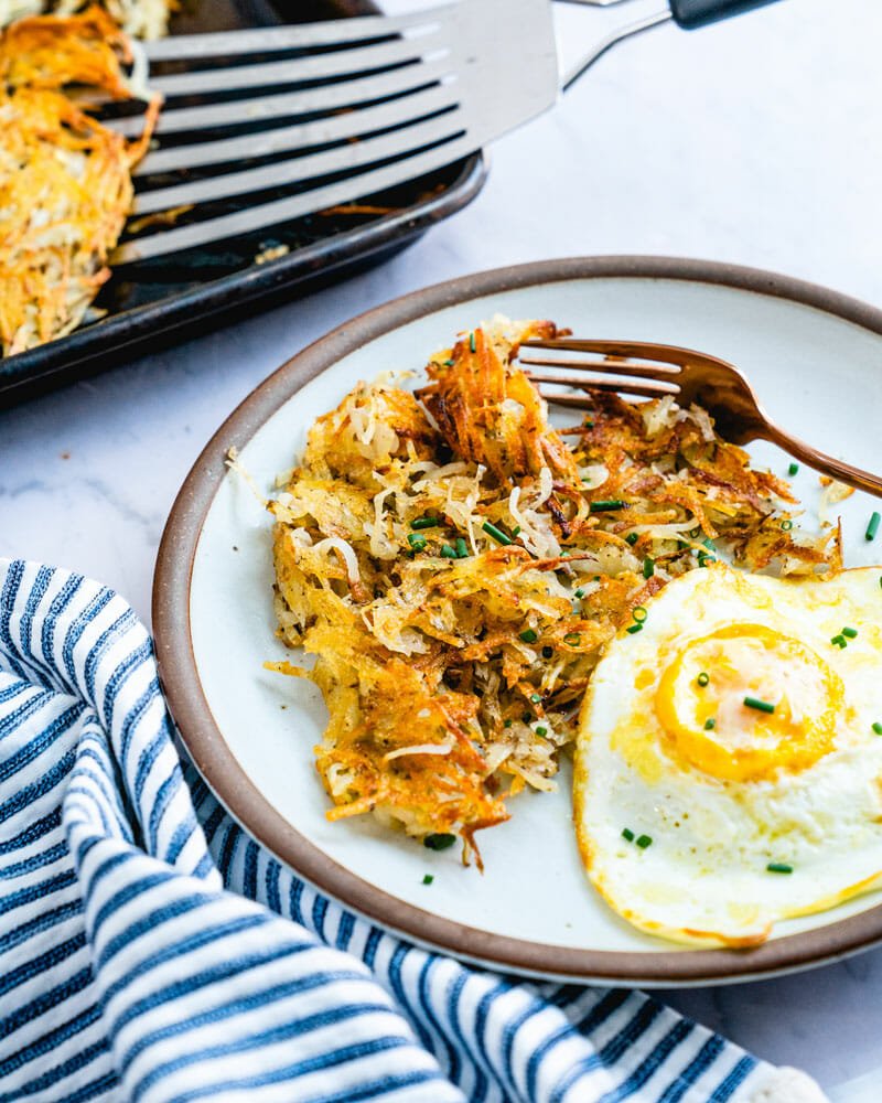 Baked hash browns