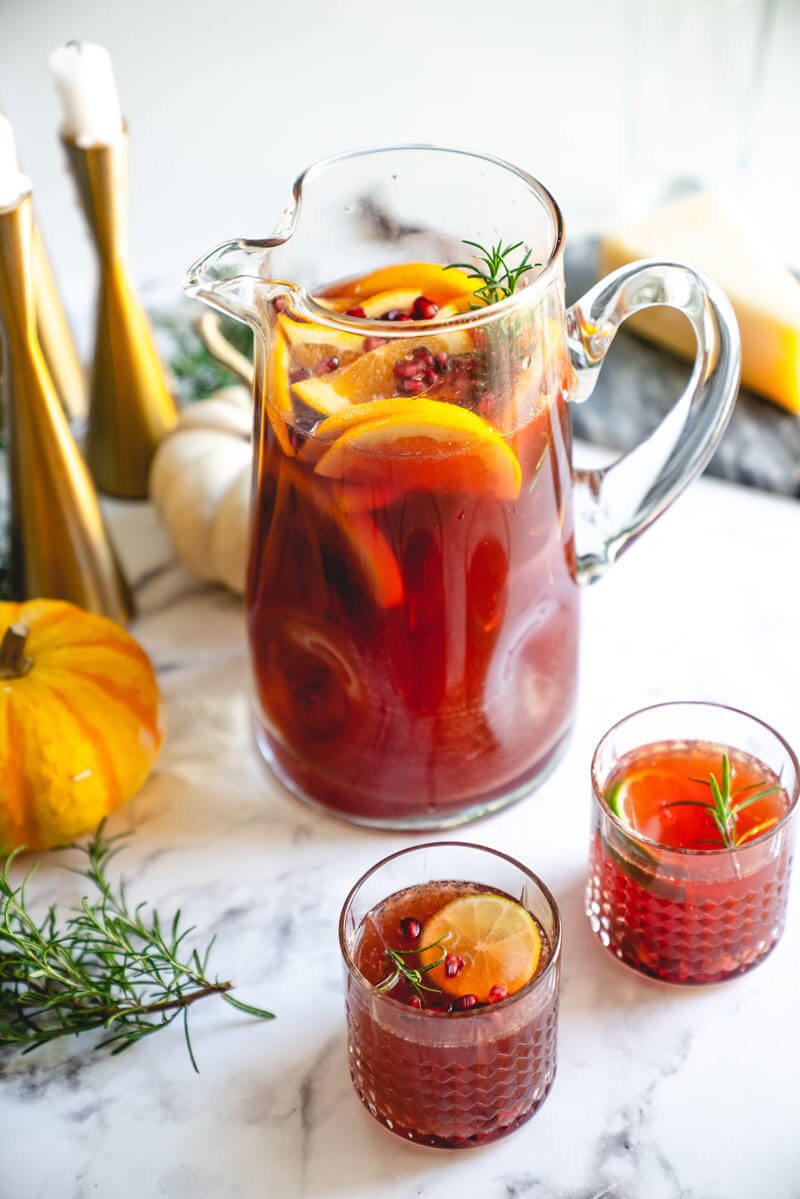 Alcohol-free Christmas punch