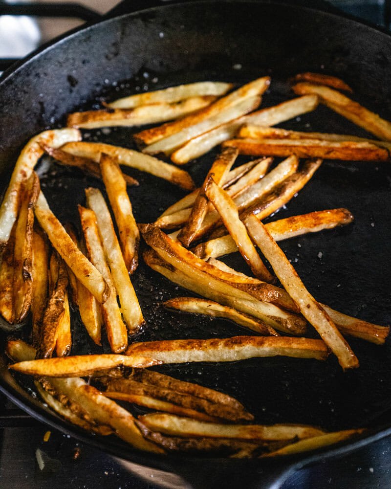 pan fries
