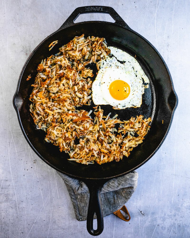 Homemade hash browns