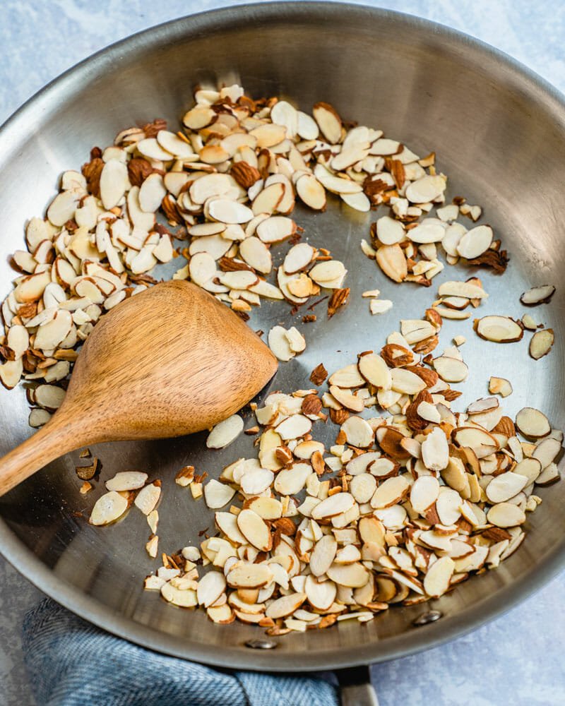 How to roast almonds