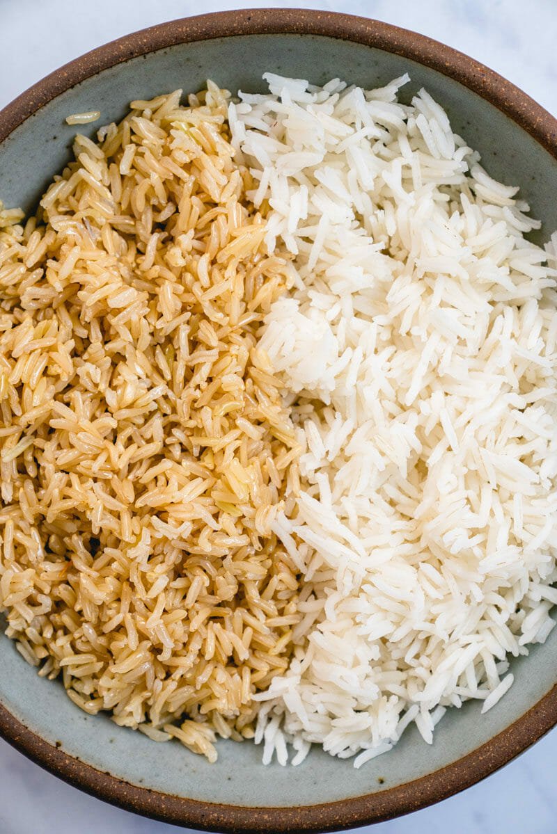Brown basmati rice vs white basmati rice