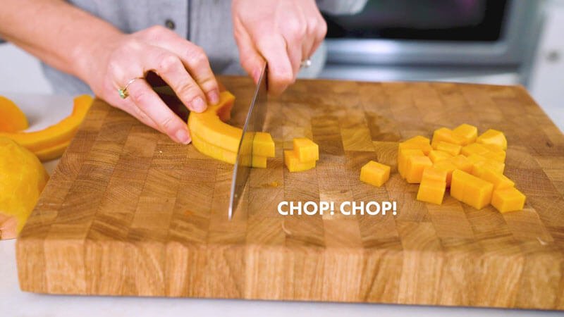 How to cut butternut squash |  Chop