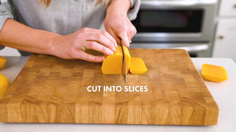 How to cut butternut squash |  Cut