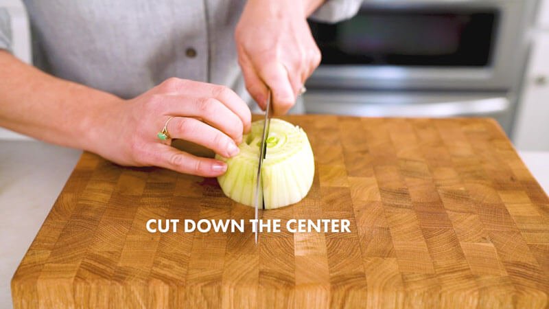 How to cut fennel |  reduce hundredweight