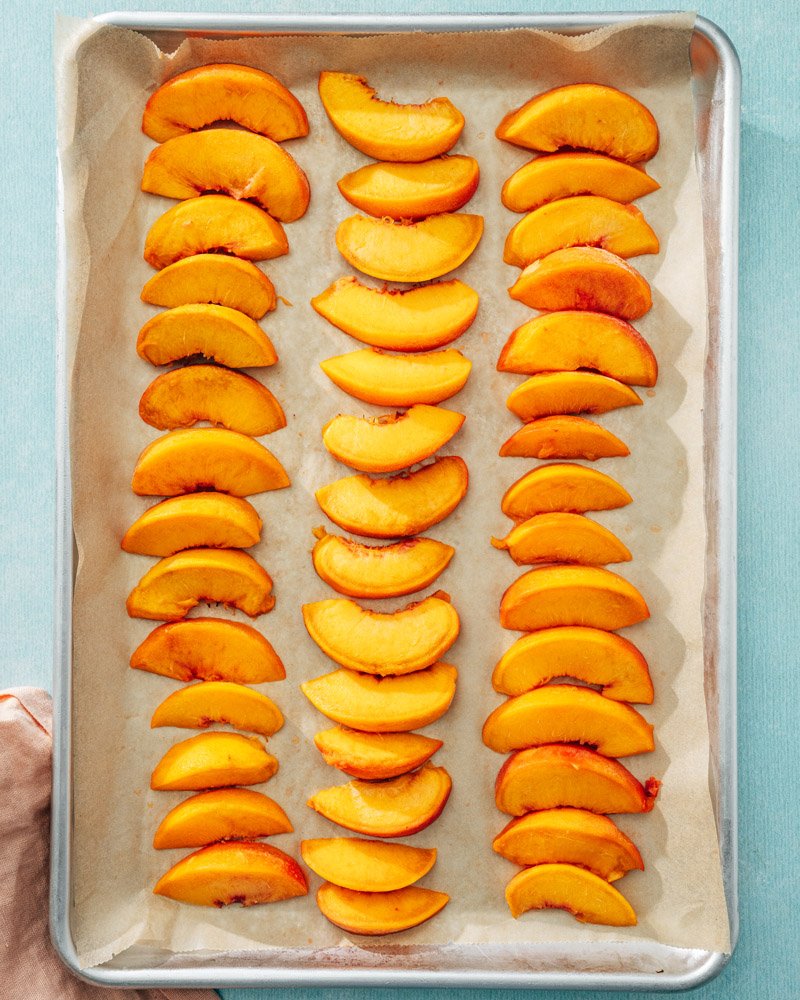 How to freeze fresh peaches