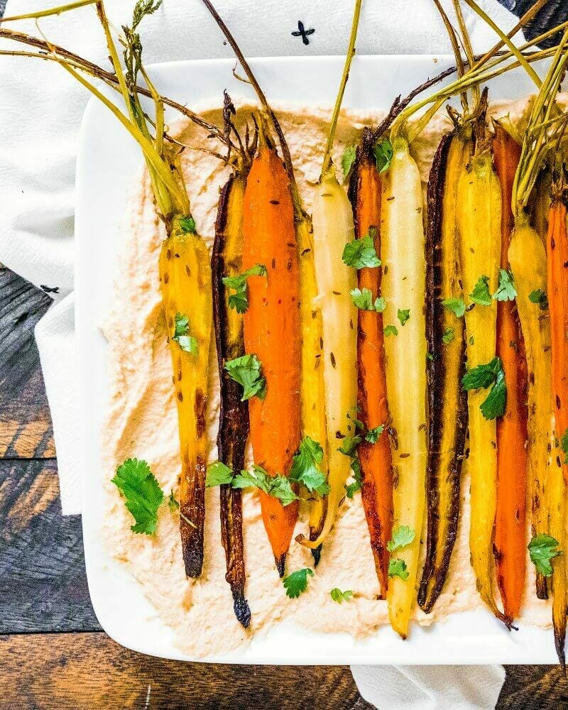 Roasted carrots with cumin