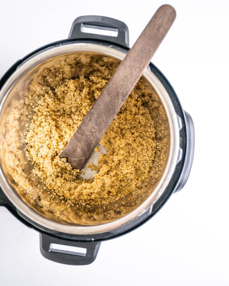 Pressure cooker quinoa