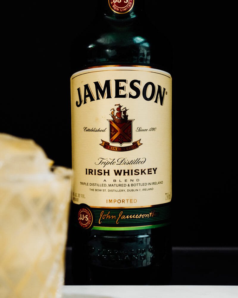Irish Jameson whiskey