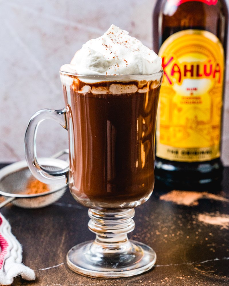 Kahlua hot chocolate