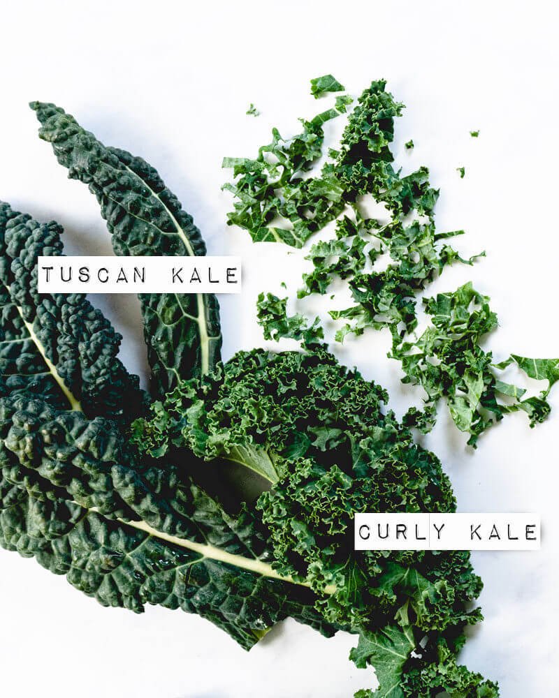 Tuscan cabbage vs. kale