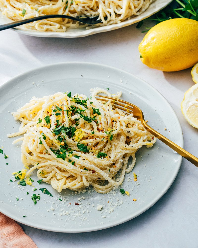 Lemon and Ricotta Pasta
