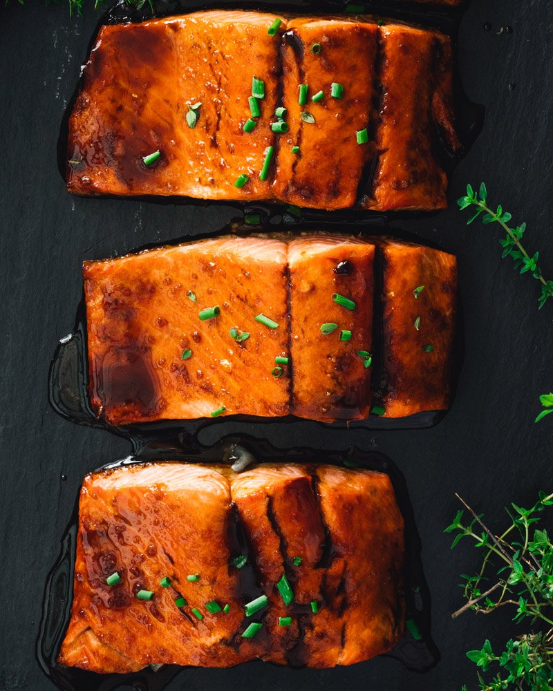Maple Glazed Salmon recipe