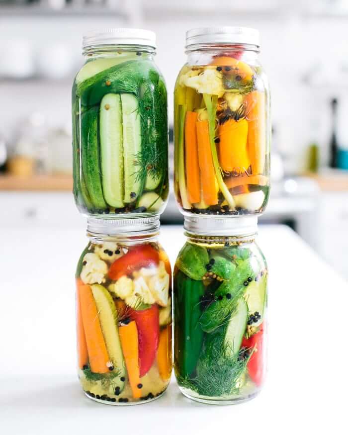 Pickles from the fridge