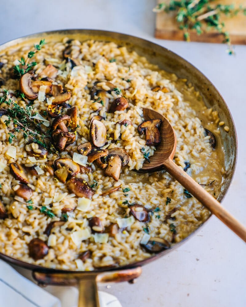 Mushroom risotto recipe