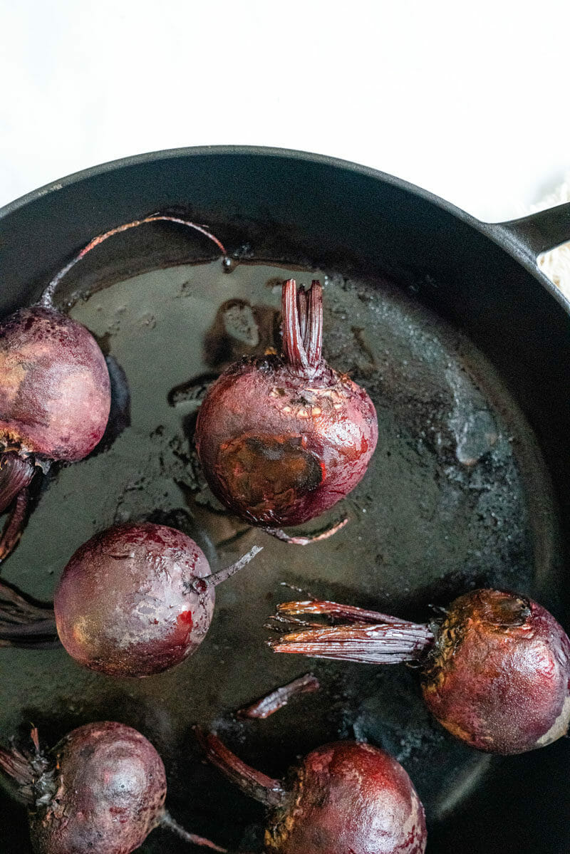 Baked beets