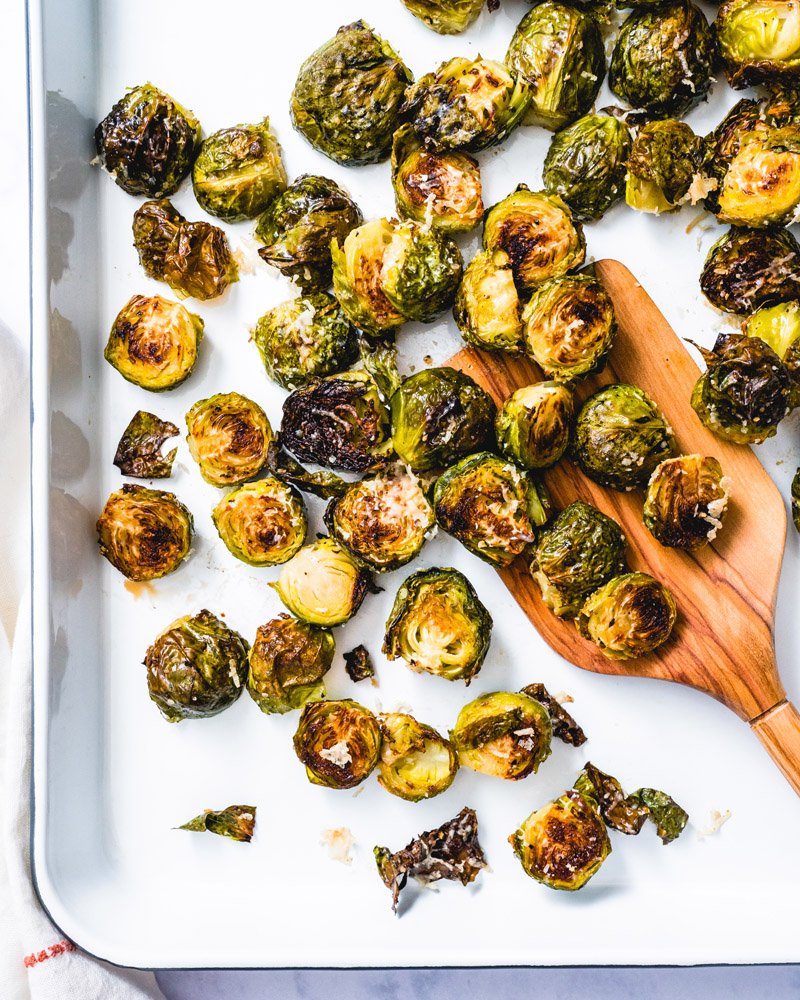 Brussels sprouts with parmesan