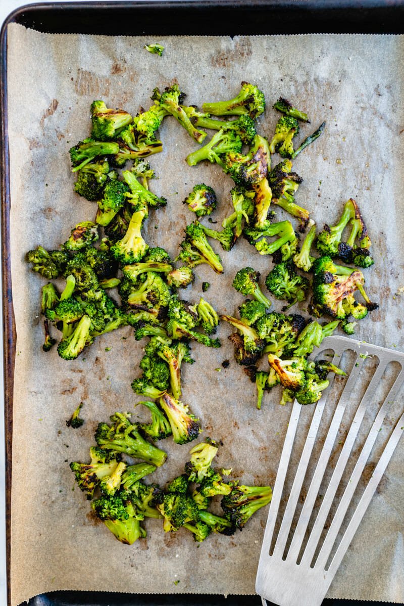 Frozen Roasted Broccoli