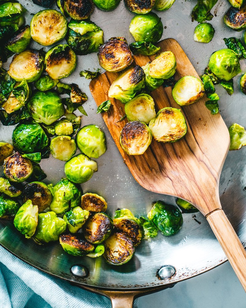 How to sauté Brussels sprouts