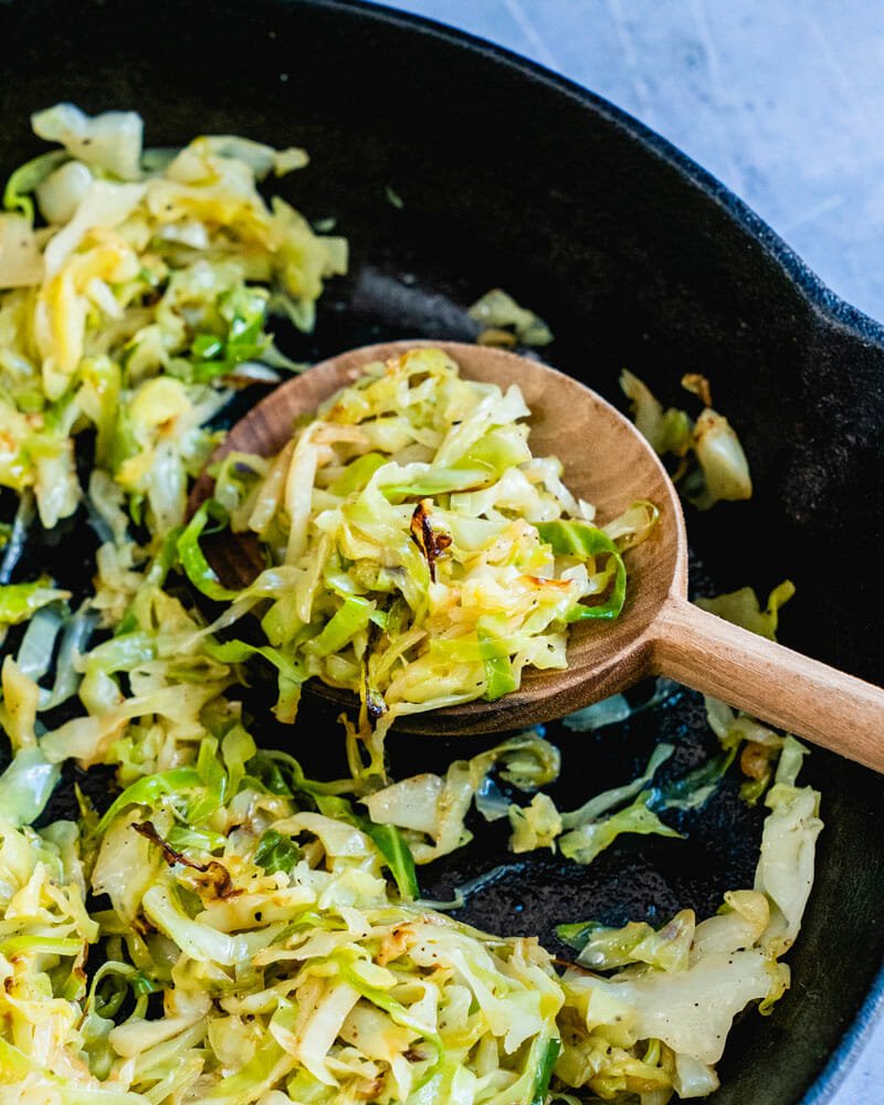 Sauteed cabbage