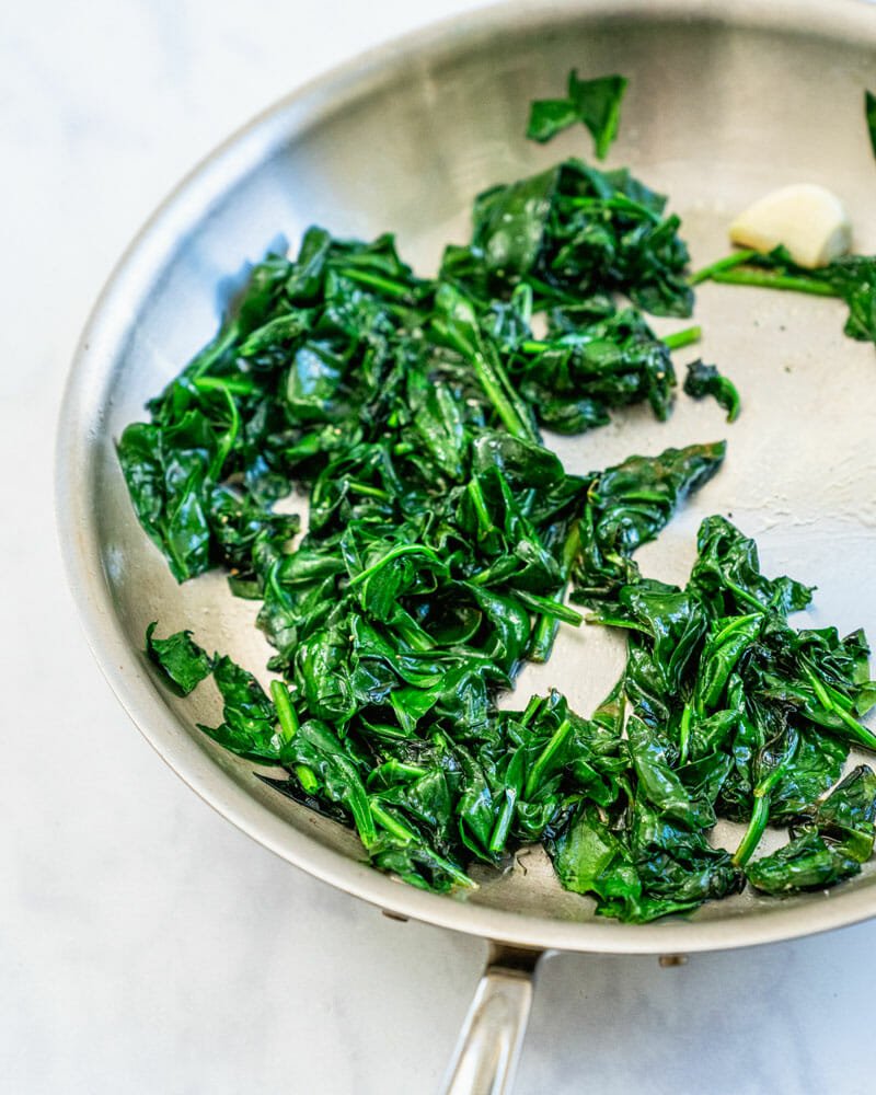 Best fried spinach