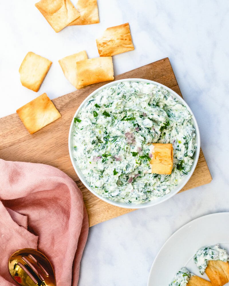 Easy spinach dip