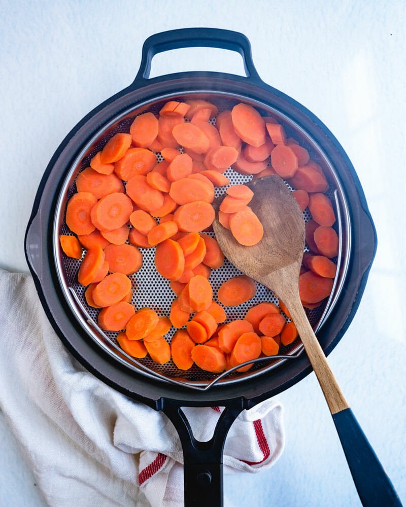 How to steam carrots