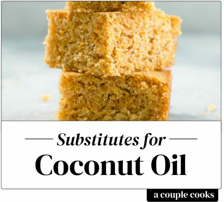 Substitute for coconut oil